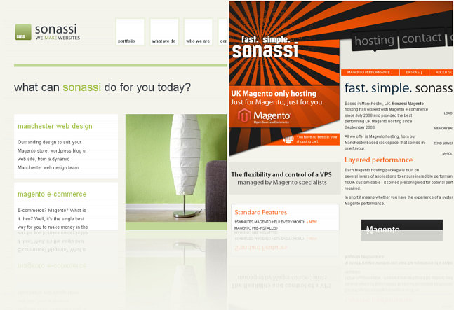 new sonassi websites
